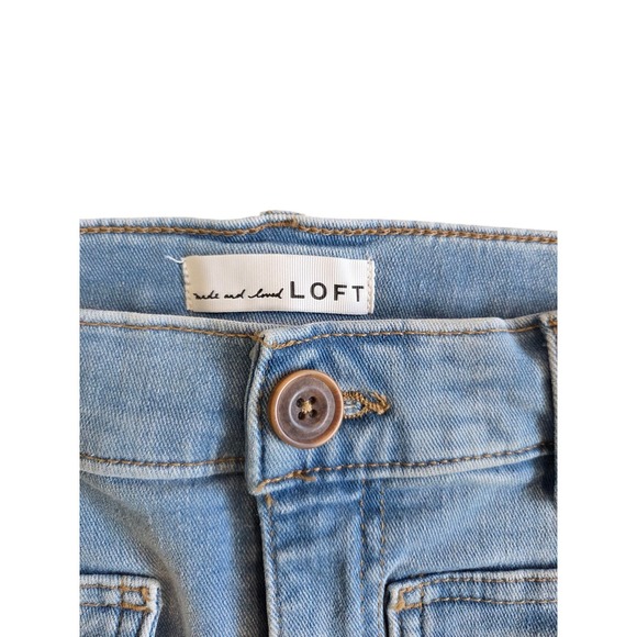 Loft "The Slim Flare" Jeans Size 25/0 NWOT - Picture 6 of 6